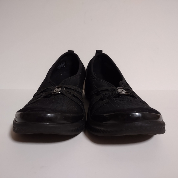 Bzees Women’s Size 8.5M Niche Black Comfort Walking Slip-on Flat Shoes - Picture 3 of 9